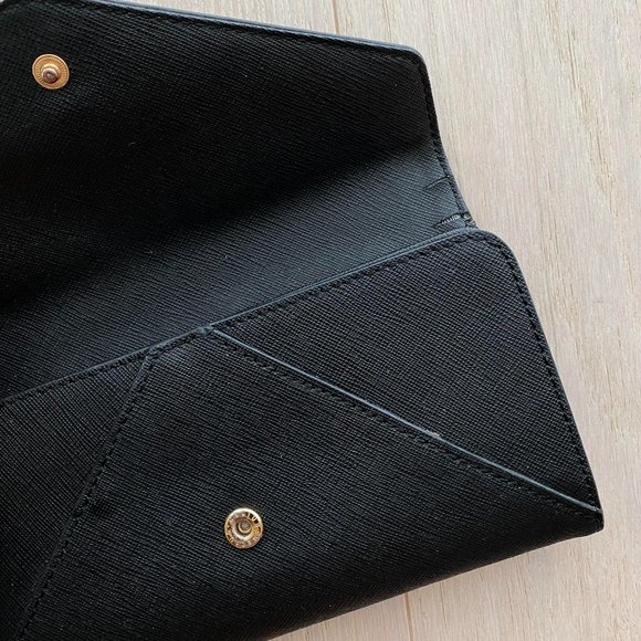 Saffiano Leather Envelope Flap Wallet - Picture 4 of 4